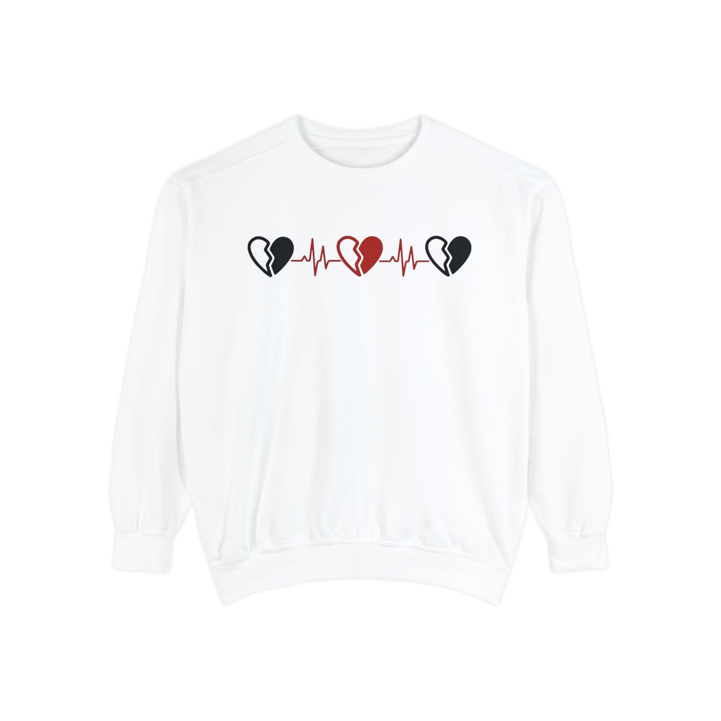 Broken Heartbeat Unisex Sweatshirt