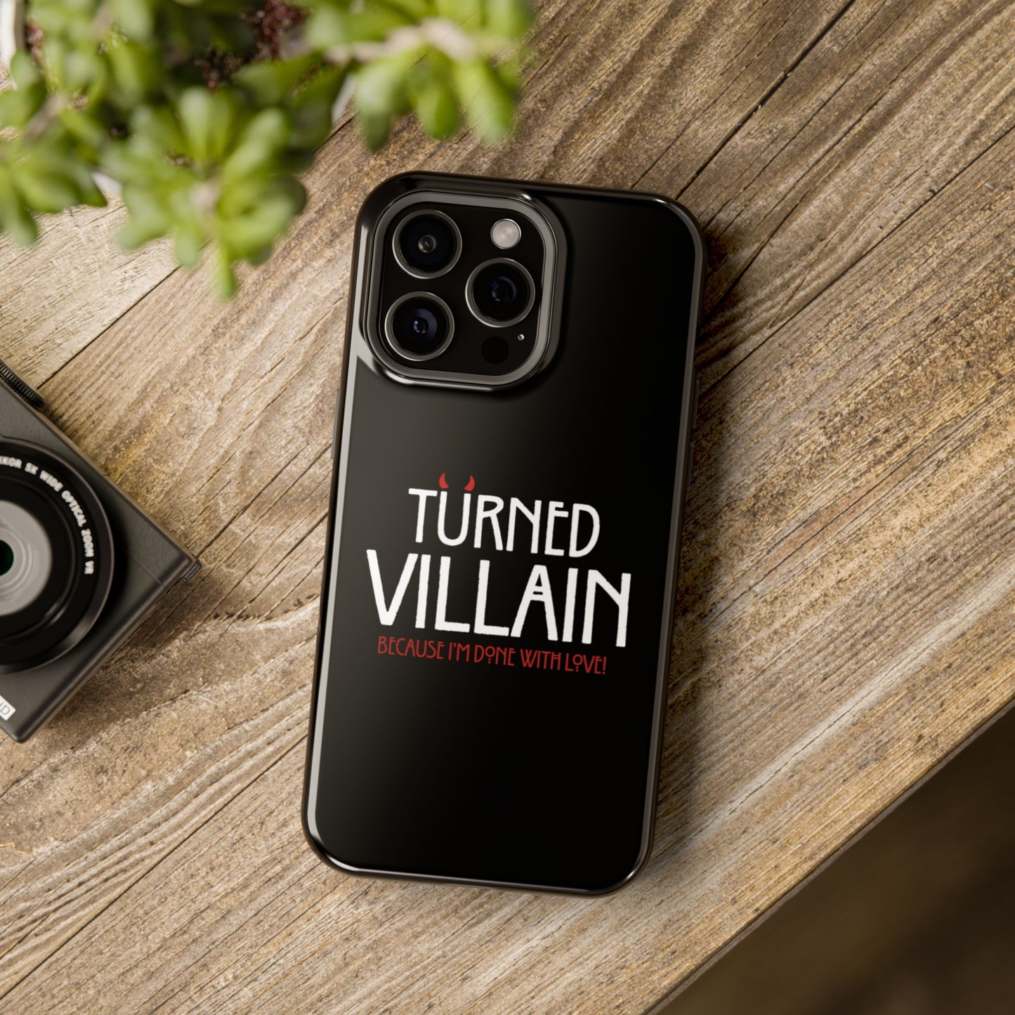 Turned Villain Iphone Case