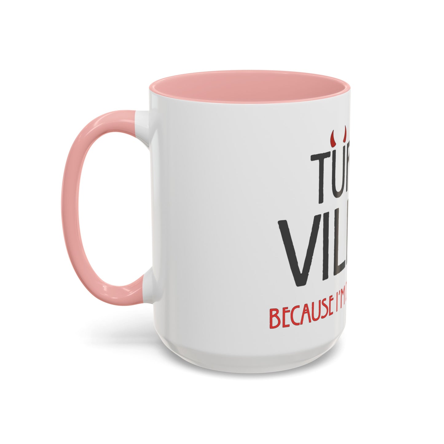 Turned Villain Accent Coffee Mug