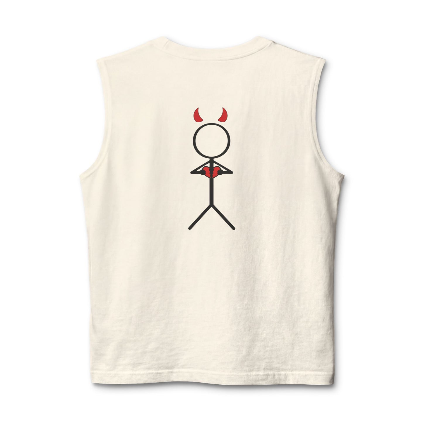 Muscle Tank — "Due to Personal Reasons I've Turned Villain" Graphic Tank Top