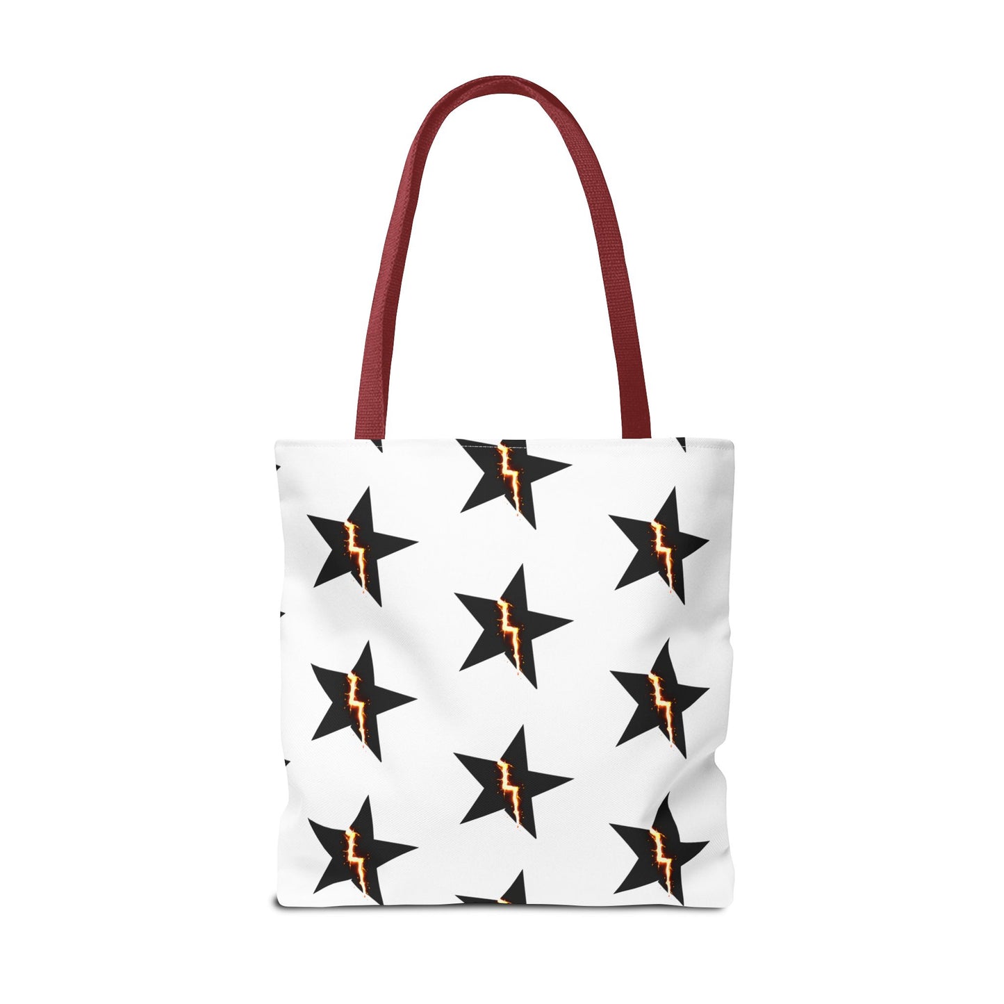 Broken Star Tote Bag — Patterned Reusable Grocery & Everyday Carry Tote